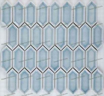 Hand-made Hexagon Mosaic-5Model:Size: